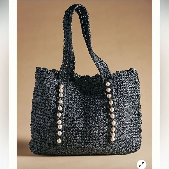 Anthropologie Handbags - New Anthropologie btb Los Angeles Lisbeth Tote Black